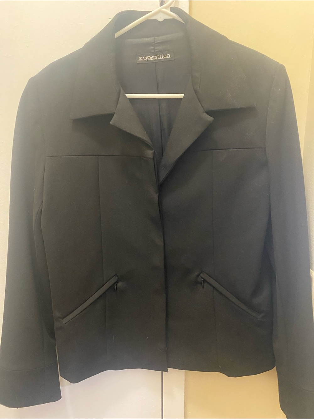 Equestrian Black Riding Jacket